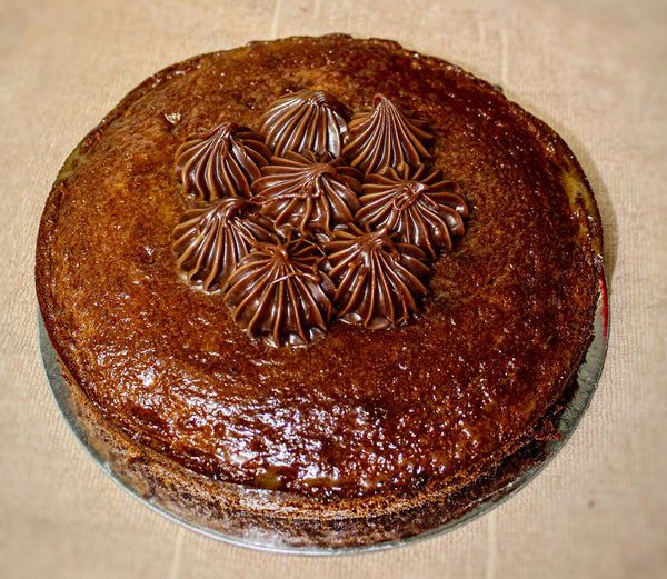 STICKYDATE PUDDING WITH CARAMEL GANACHE