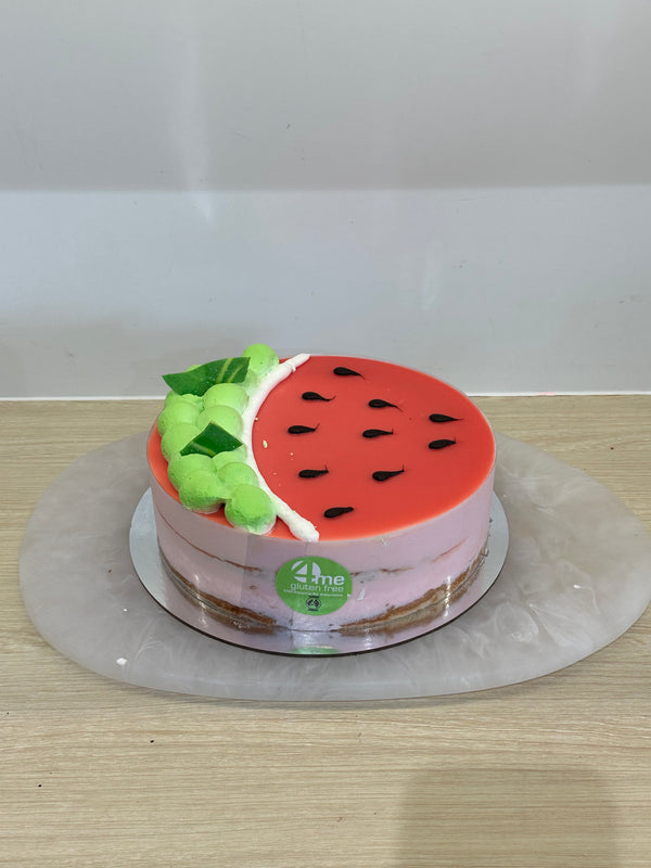 Watermelon Mousse Cake