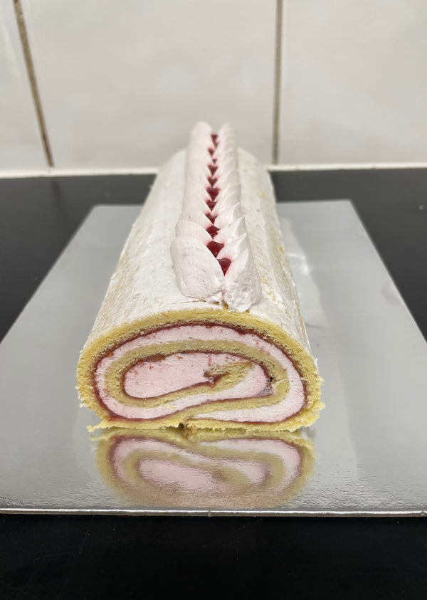 Strawberry Swisse Roll