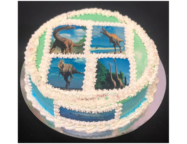 Custom Dinosaur Cake