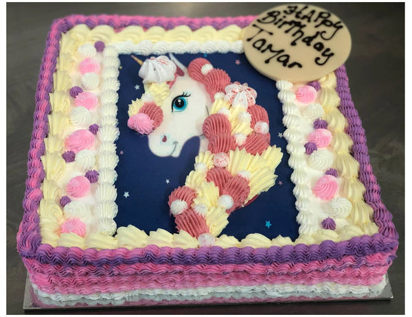 Unicorn Birthday Cake for Girls