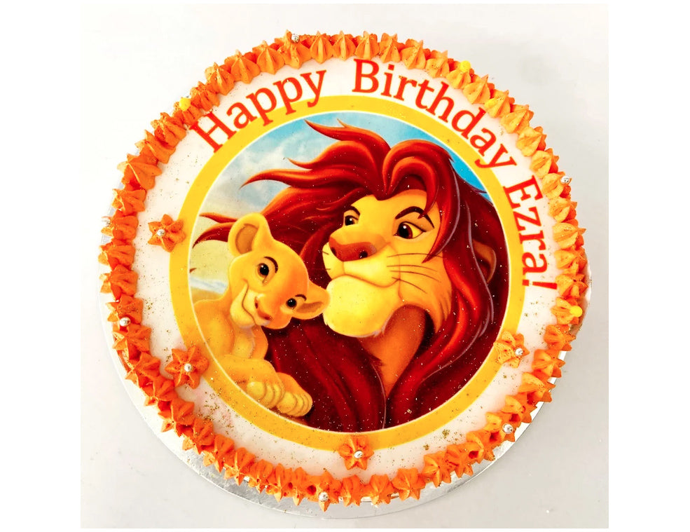 The Lion King Birthday Cake – 4meglutenfree