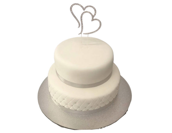 2 Layer Wedding Cake