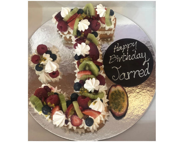 Letter J Birthday Cake